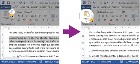 Tutorial De Word 2013 Cortar Copiar Y Pegar