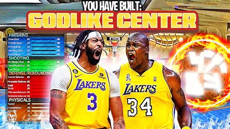 BEST ALL AROUND CENTER BUILD ON NBA 2K23 CURRENT GEN GAME BREAKING