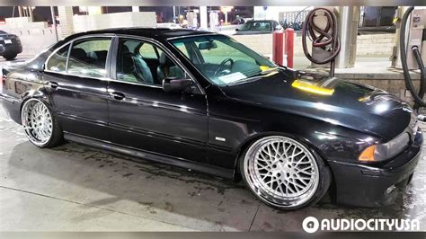 2002 BMW V90 T5 Wagon On 20 Rennen Wheels CSL 5 Silver With Chrome