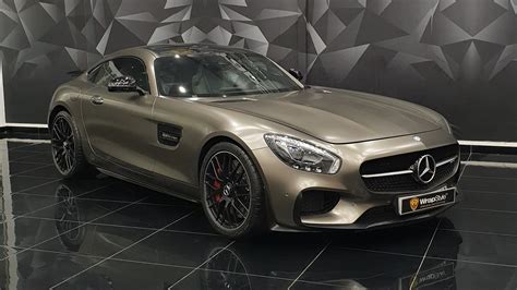 Mercedes Amg Gt Beige Satin Wrap Wrapstyle