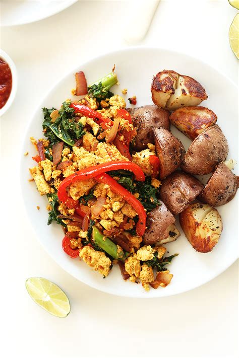 Simple Southwest Tofu Scramble Minimalist Baker Recipes