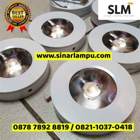 Lampu Downlight Outbow Watt Cob Cahaya Putih Dan Warmwhite