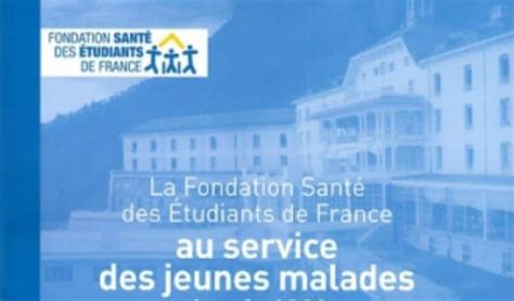 La Fondation Sant Des Etudiants De France Vient De Publier Son Rapport