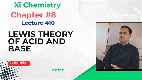 Lewis Concept Of Acid And Base Class Lec Ch Acid