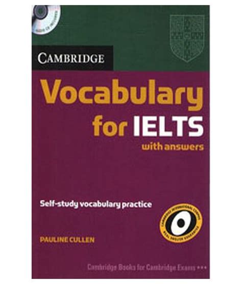 Cambridge Vocabulary For Ielts With Answers And Audio Cd South Asian