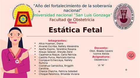 Estática Fetal Obstetricia 1 Resúmenes De Obstetricia Docsity