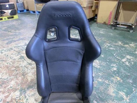 Sparco Milano Leather Recliner Seat Jdm Emergency