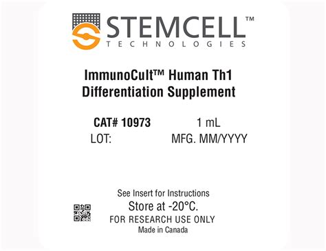 ImmunoCult Human Th1 Differentiation Supplement 产品中心 君合天晟