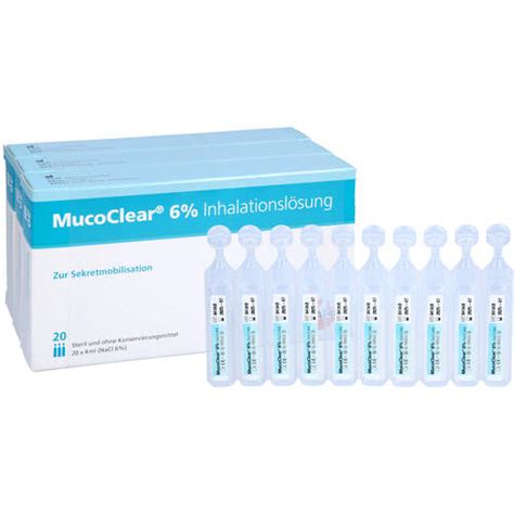 MucoClear 6 NaCl Inhalationslösung 60x4 ml 35 61