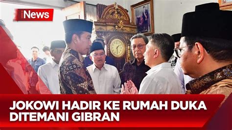 Jokowi Didampingi Gibran Melayat Ke Rumah Duka Hamzah Haz INews Sore