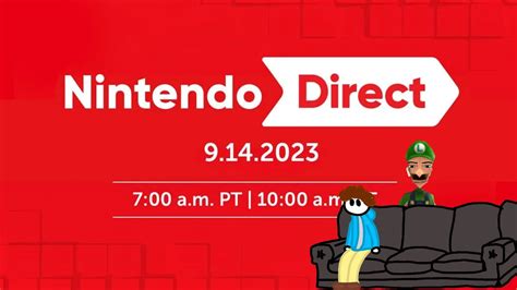 September Nintendo Direct Announcement YouTube