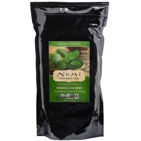 Numi Organic 1 Lb Moroccan Mint Loose Leaf Herbal Tea