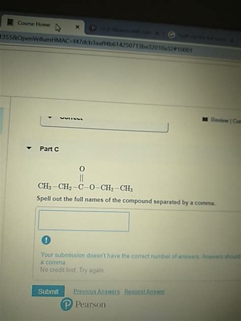 Solved Spell Out The Full Name Of The Compound Chegg