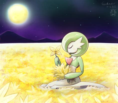 Gardevoir In A Field Of Flowers Gardevoir Know Your Meme