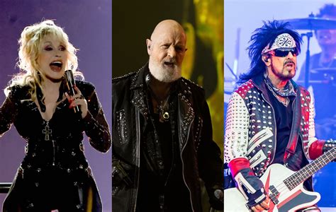 Dolly Parton Teams Up With Judas Priest S Rob Halford And M Tley Cr E S