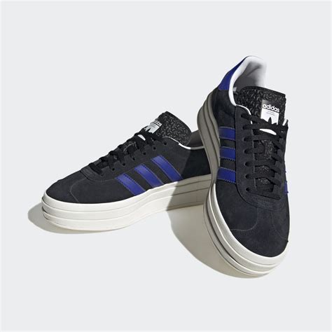 Adidas Gazelle Bold Shoes Black SatelliteStompers Adidas Egypt