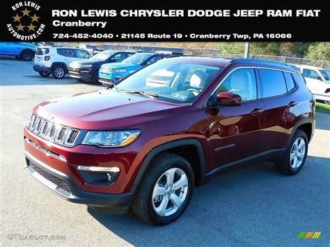 2021 Velvet Red Pearl Jeep Compass Latitude 4x4 140122550 Photo 11