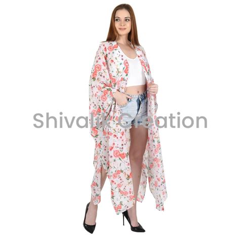 Printed Fancy Kimono Bikini Cover Up At Rs Piece In Surat ID