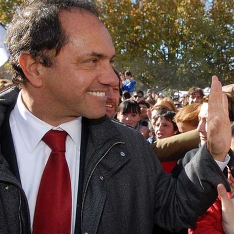 Scioli estrenó cargo de presidente del PJ recibió a Moyano y a Das Neves