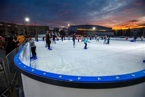 Foto Cum Arat Patinoarul Deschis La Cluj Pe Platoul S Lii Sporturilor