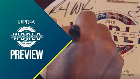 2019 Pdga Professional Disc Golf World Championships Preview Youtube