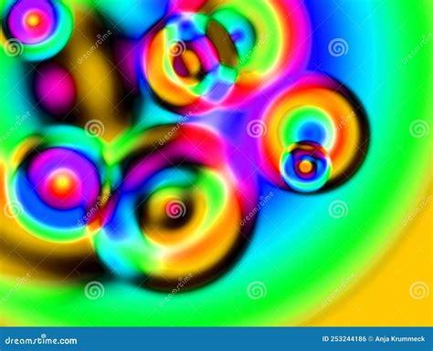 Colorful Abstrakt Wallpaper Graphic Artwork Royalty Free Stock Image