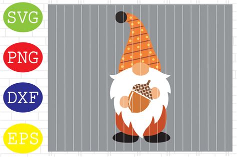 Fall Gnome 8 Thanksgiving Svg Autumn Svg Autumn Gnomes Svg Fall Svg