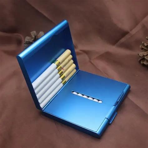 Aluminum Cigarette Case Holder Metal Men S Gifts Package Aliexpress