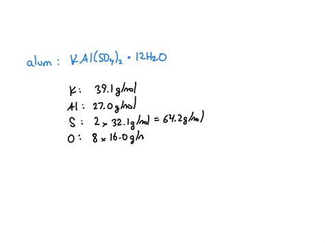 SOLVED Using The Combined Reaction Shown Below What Is The Molar Mass