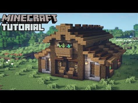 Minecraft Storage House Tutorial How To Build Youtube