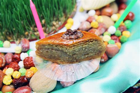 Azerbaijan Baklava. Traditional Azerbaijan Dessert Baklava. Sweet ...