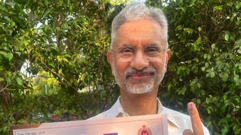 Lok Sabha Elections Phase 6 S Jaishankar Atishi Cast Vote In Delhi