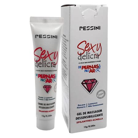 Gel Dessensibilizante Anal Sexy Delícia 15gr Pessini