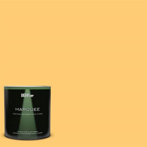 Behr Marquee Qt B Spiced Butternut Semi Gloss Enamel Exterior