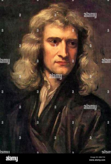 Isaac Newton 1642 1727 English Scientist Painted In 1689 By Godfrey