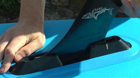 Shark Sup Foldable Us Fin Box And Quick Fix Fin Youtube