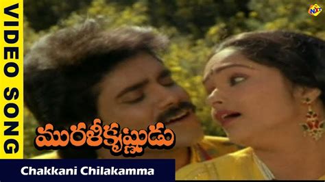 Chakkani Chilakamma Video Song Murali Krishnudu Movie Songs Nagarjuna