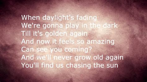 The Wanted Chasing The Sun Lyrics 1080p Hd Youtube