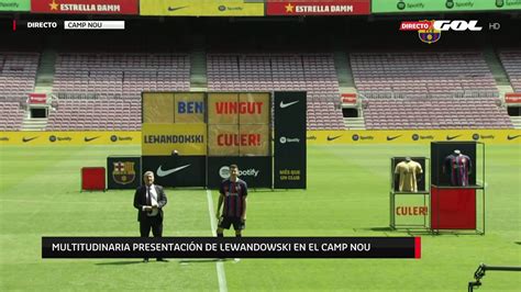 Directo Gol on Twitter lewy official ya está sobre el Camp Nou