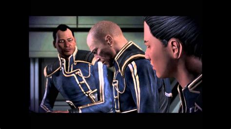 Mass Effect 3 Cutscene 02 Meeting The Defense Committee Youtube