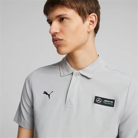 Mercedes AMG PETRONAS Men S Motorsport Polo PUMA