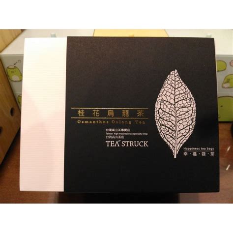 🌟tea Struck 桂花烏龍🌟茶包盒裝30入🌟台灣精品茶禮🌟極推薦好茶🌟 蝦皮購物