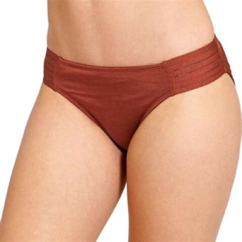 Athleta Swim Athleta Aqualuxe Strappy Swim Bikini Bottoms Xxs Waist