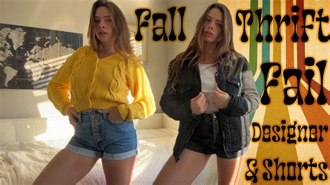 Fall Thrift Fail Thrift With Me And Try On Haul Youtube