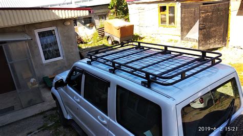 Багажник стандарт с сеткой — УАЗ Patriot, 2,7 л, 2018 года | аксессуары ...