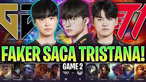 Faker Saca Tristana Contra El Mejor Gen De Chovy Gen Vs T Game