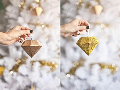 Balsa Wood Diamond Ornament A Beautiful Mess