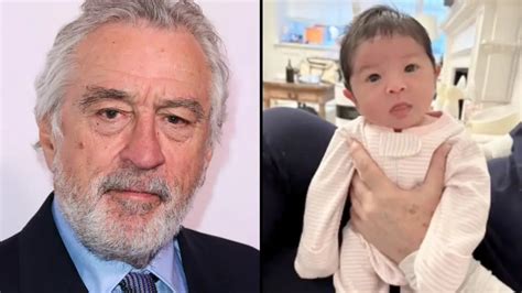 Robert De Niro Announces Baby Daughter's 'Adorable' Name