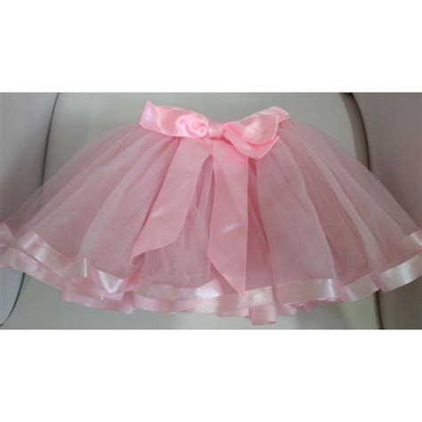 Saia Tule Para Bebe - Saia de tule rosa bebê com fita/Leia a descrição | Shopee Brasil