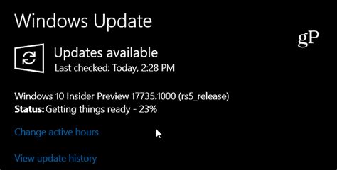 Microsoft Releases Windows 10 Rs5 Build 17735 And 19h1 Build 18214